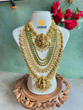 Seraphic Pearls – Traditional Temple Jewellery Set