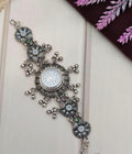 Oxidised Silver Vintage Watch – Seraphic Pearls